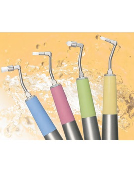Щітка пневматична YU-100-S, роз'єм SIRONA Quickcoupling. Робоча частота 4000-6000 Hz. Вага наконечника 62 гр.. Довжина наконечника 107 мм.
