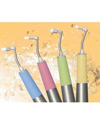 Щітка пневматична YU-100-S, роз'єм SIRONA Quickcoupling. Робоча частота 4000-6000 Hz. Вага наконечника 62 гр.. Довжина наконечника 107 мм.