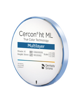 Cercon disc ht ML 14 А1, диск цирконієвий, багатошаровий (98*14)