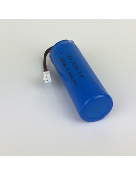 Акумулятор 18490 3.6V 1400mAh 5.04Wh, з роз'ємом підключення (для ламп Lux E, LED.D та інших)