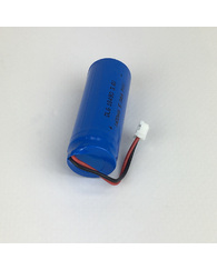 Акумулятор 18490 3.6V 1400mAh 5.04Wh, з роз'ємом підключення (для ламп Lux E, LED.D та інших)