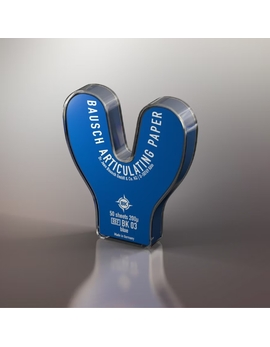 Articulating Paper in Horseshoe-Shape, 50 sheets, Blue, 200 µm
