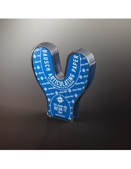 Arti-Check Horseshoe-Shape, 150 sheets, Blue, 40 µm