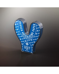 Arti-Check Horseshoe-Shape, 150 sheets, Blue, 40 µm