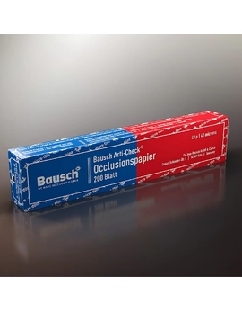 Arti-Check Booklets, 200 strips, Blue/Red, 40 µm