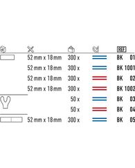 Articulating Paper in Refill-Box for BK 02, 300 strips, Red, 200 µm