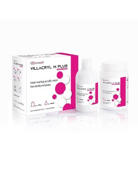 Акрилова пластмаса для базисів протезів VILLACRYL H PLUS V4, 750 г порошок + 400 мл рідина