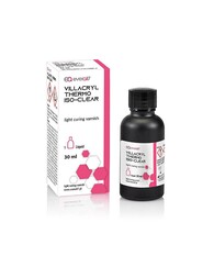 Cвітлотвердіючий лак Villacryl Thermo Iso-Clear для ізоляції гіпсової моделі, 30 мл