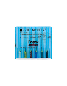 Ni Ti Flex-FILES MAILLEFER 35 (6шт), ручні дрильбори