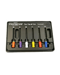 ProTaper Universal для ручного использования, ассорти, 6 шт. 1 х SX (19мм), 1 х S1 (25 мм), 1 х S2 (25 мм), 1 х F1 (25 мм), 1 х F2 (25 мм), 1 х F3 (25 мм)