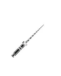 ProTaper Universal, асорті, 6 шт: D1x2, D2x2, D3x2, машинні нікельтитанові файли. Концепція ProTaper Retreatment: D1 - для розпломбування коронкової третини каналу, ISO 030, конусність 9%, одне біле кільце, активний кінчик файлу; D2 - для розпломбування середньої третини каналу, ISO 025, конусність 8%, два білих кільця, неактивний (скруглений) кінчик файлу;  D3 - для розпломбування апікальної третини каналу, ISO 020, конусність 7%, три білих кільця, неактивний (скруглений) кінчик файлу