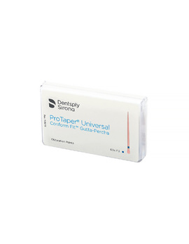 Гутаперчеві штифти Dentsply Sirona, розмір F3 ProTaper Universal, упаковка, 60 шт.