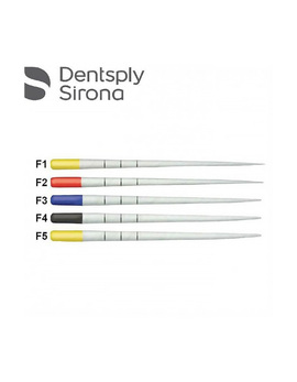 Штифты бумажные Dentsply Sirona размер F2 под ProTaper Universal, упаковка, 180 шт.