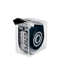 Arti-Fol Roll in dispenser,  22 mm wide,  double side coating, 20 meter, Black, 8 µm