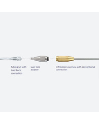 Lipo-Suction tube  3 mm / 25 cm long for infiltration