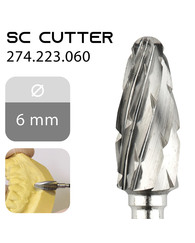 Фреза для вологих гіпсів 4SHINE SC Cutter 274.223.060