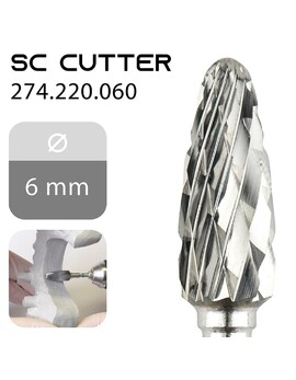 Фреза для сухих гіпсів 4SHINE SC Cutter 274.220.060