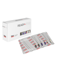 С+ файли Readysteel Dentsply Sirona, розмір 008, довжина 18 мм, ручні стерильні файли, сірий колір, блістер містить 6 файлів (C+ Files Readysteel)