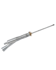 Shaver blade straight, 0°, convex