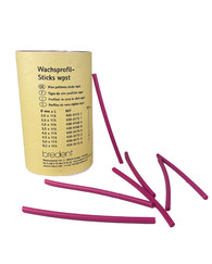 Wax pattern sticks, red, diam. 3.5 x 115 mm 250 g