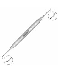 Dental Micro Scaler S01-02. Light weight Hollow Stainless Steel Handle. Scaling tight proximal surfaces
