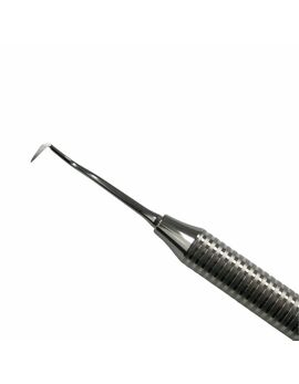 Dental Sickle Scaler, Posterior, Jacquette, JAC 31-32. Stainless Steel Handle.