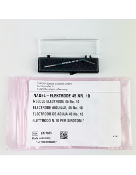 Электрод к SIROTOM No.10, угол 45 град. NEEDLE ELECTRODE 45° No. 10