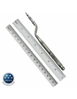 Остеотом BOVX-50F, d=5,0mm, для ущільнення кістки, градуйований - 8, 10, 12, 14 мм