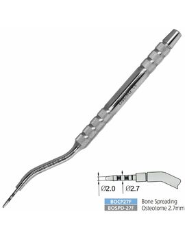Остеотом BOSPD-27F, d=2,0 - 2,7mm