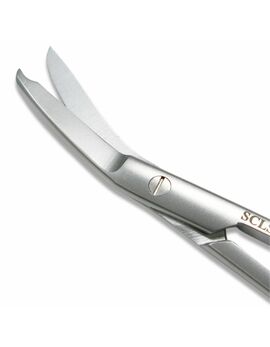 Ножиці шовні SCLSA115 Littauer, 115 мм, зігнуті