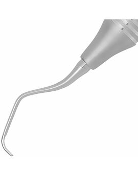 Dental Curette, Gracey, Std., GR 7-8. Standard Gracey Curette, Stainless Steel Handle, for Premolars and molars (facial and lingual surface).
