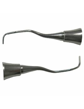 Dental Curette, Gracey, Std., GR 15-16. Standard Gracey Curette , Stainless Steel Handle, for Mesial surface of all posterior teeth.