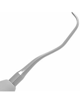 Dental Curette, Gracey, Standard, Autoclavable Silicone Handle, GR 1-2. For anterior.