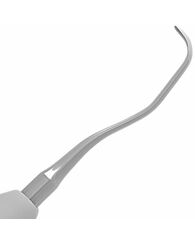 Dental Curette, Gracey, Standard, Autoclavable Silicone Handle, GR 1-2. For anterior.