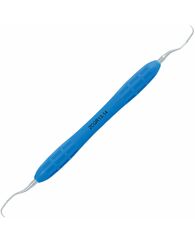 Dental Curette, Gracey, Standard, Autoclavable Silicone Handle, GR 13-14. For Distal surface of all posterior teeth.