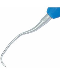 Dental Curette, Gracey, Standard, Autoclavable Silicone Handle, GR 13-14. For Distal surface of all posterior teeth.