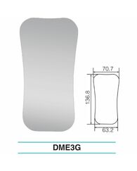 Дзеркало інтраоральне DME3G, скляне, для фотографування. HR- напилення. Для дорослих. Occlusal
