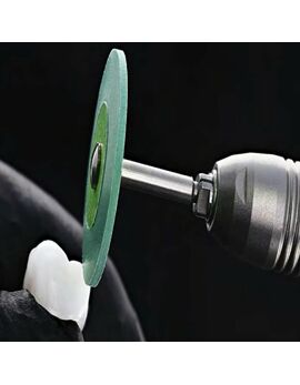 Гумка для полір.Zr зелена Diamond polisher D-GREEN HP