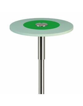 Гумка для полір.Zr біла Diamond polisher L-GREEN HP
