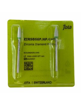 Гумка для полір.Zr  полум'я біла Diamond Swivel Zir Gloss HP