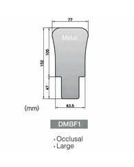 Дзеркало інтраоральне D-MFFPT-1 для FF-PHOTO, металеве, для фотографування.