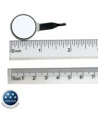 Дзеркало D-MDSS-04, 1шт, Родієве покр., діам. 22 мм, двостороннє, під ручку SS-типу (діам. 2,6 мм)
