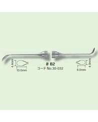 Sinus lift інструмент #B2, двосторонній, 4,4 Х 10,0мм, 4,0 Х 8,0мм (YDM)