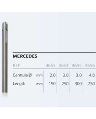 Канюля для ліпосакції (Одноразові) (тип Mercedes) діам.4,0 мм, довж.250 мм