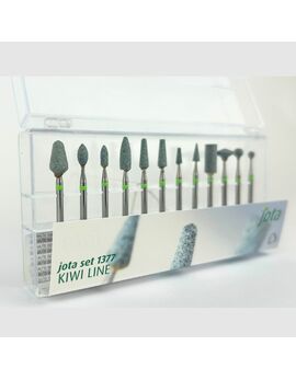 Набір полірувальних камінців KIWI LINE (12 шт.), Jota, 1377
