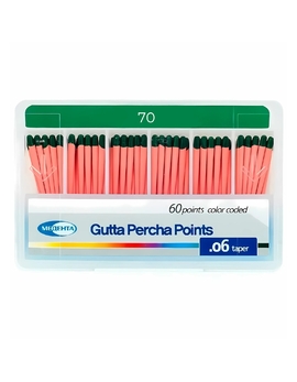 Гутаперча "Meta" 06 №70 (60 шт)