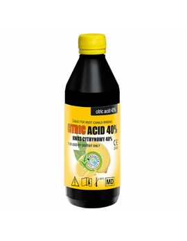 CITRIC ACID Лимонна кислота 40% Cerkamed, 200г. ( для промивання кореневих каналів)