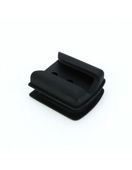 sensor holder, silicone, black, size 1
