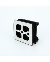 sensor holder, silicone, black, size 1