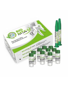MTA BIO Plus Maxi, (10* 0,14 гр., 2*1 мл. рідини,, відновлювальний ендодонтичний цемент